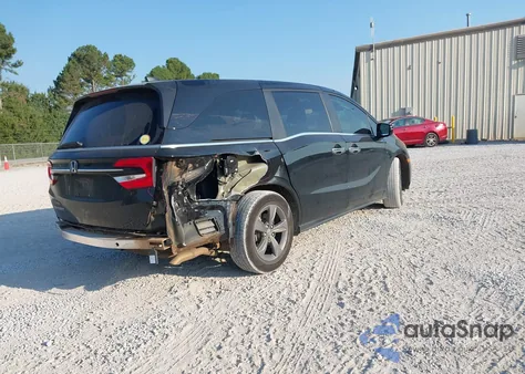 2022 Honda Odyssey Ex из США, поврежденный, VIN 5FNRL6H52NB004514